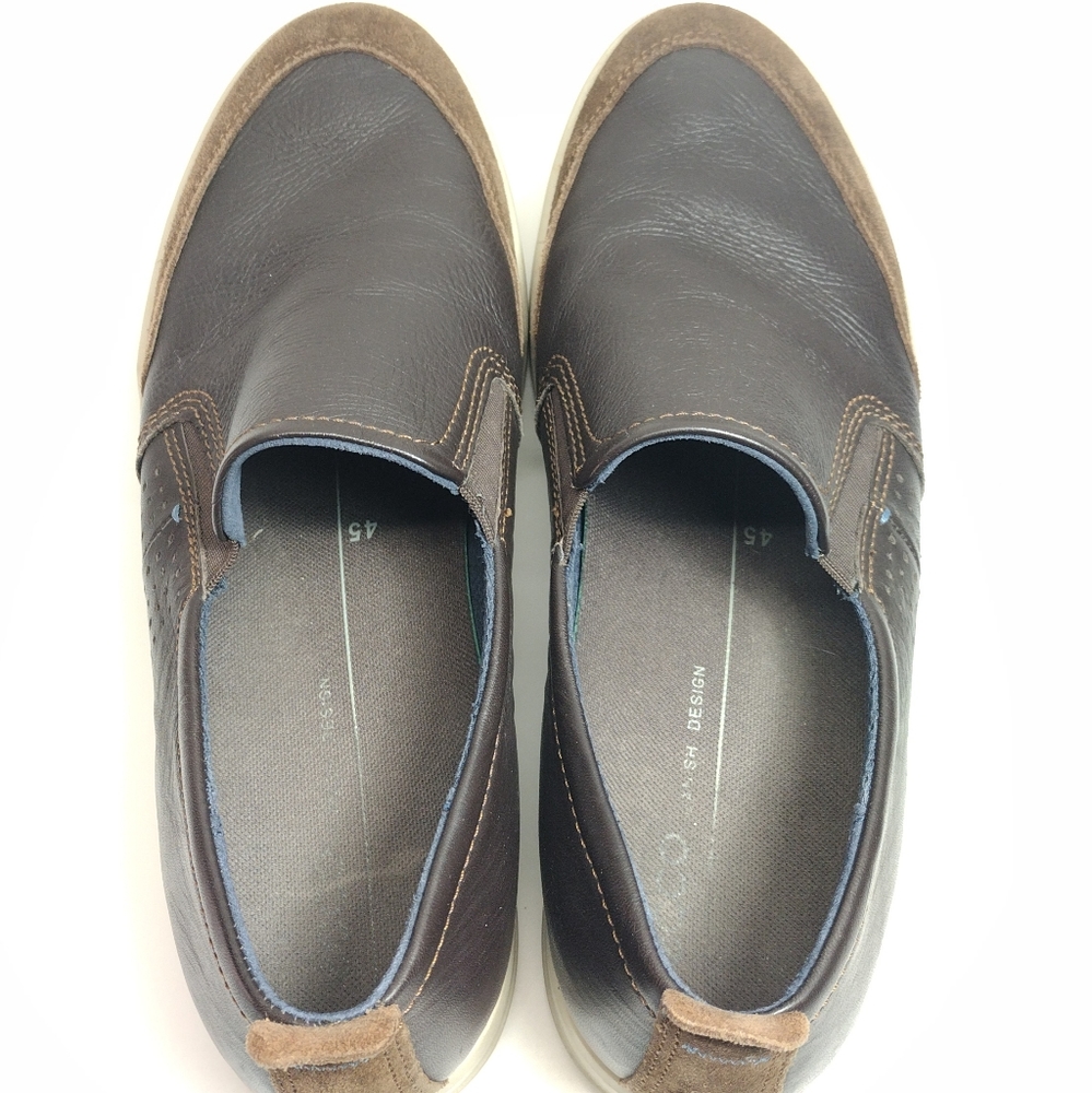 Ecco Classic Slip On Sneaker l Size 11 (45) EU l Coffee / Brown - Picture 8 of 10